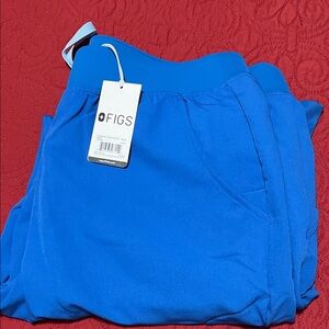 Figs Royal Blue XL Zamora Jogger bottoms - regular waist